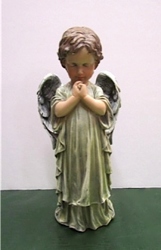 Boy praying angel SS-74 from Krupp Florist, your local Belleville flower shop