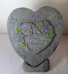 Hand Painted - Always in our Hearts SS-40 from Krupp Florist, your local Belleville flower shop