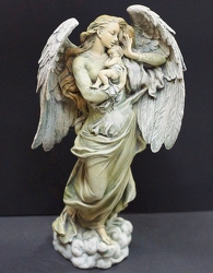 Angel with baby statue ss-174 from Krupp Florist, your local Belleville flower shop