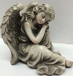 Angel sleeping angel-1810 from Krupp Florist, your local Belleville flower shop
