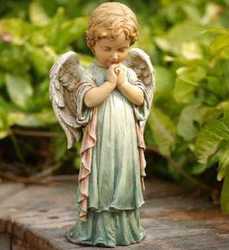Spring praying angel angel-19222 from Krupp Florist, your local Belleville flower shop