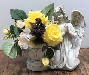 Angel stylized angel21-2sty from Krupp Florist, your local Belleville flower shop