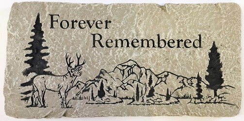 Forever Remembered bench-bench18-04 from Krupp Florist, your local Belleville flower shop