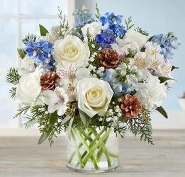 Winter Wishes Bouquet blm-167114 from Krupp Florist, your local Belleville flower shop