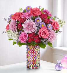 Dazzle Her Day Bouquet blm176439 from Krupp Florist, your local Belleville flower shop