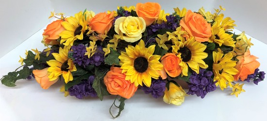 Fall centerpiece from Krupp Florist, your local Belleville flower shop