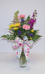 Cheery day arrangement-fresh15-6 from Krupp Florist, your local Belleville flower shop