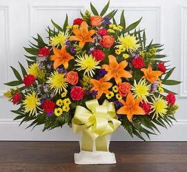 Heartfelt Tribute-bright from Krupp Florist, your local Belleville flower shop