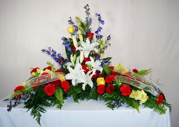 Krupp memorial arrangement mem15-3 from Krupp Florist, your local Belleville flower shop