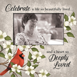 "Beautifully lived" Frame pf-12792 from Krupp Florist, your local Belleville flower shop