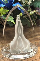 Crystal praying hands-praying-hands1 from Krupp Florist, your local Belleville flower shop