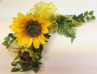 Silk swag-sunflower-silkswag-08 from Krupp Florist, your local Belleville flower shop
