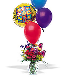 Balloons and a boost tf108-1 from Krupp Florist, your local Belleville flower shop