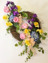 Wreath-Spring-wreath-51 from Krupp Florist, your local Belleville flower shop