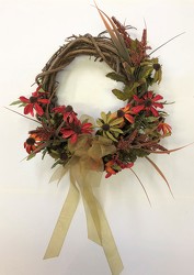 Wreath-Fall-wreath-65 from Krupp Florist, your local Belleville flower shop