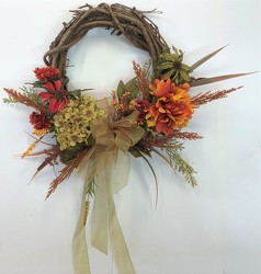 Wreath Fall-wreath-68 from Krupp Florist, your local Belleville flower shop
