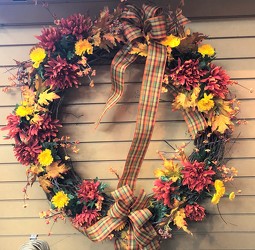 Wreath Fall-wreath-69 from Krupp Florist, your local Belleville flower shop