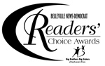 Krupp Florist named Belleville News Democrat #1 Readers' Choice 2012 Florist of the Year