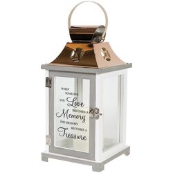 "Memory" Memorial Lantern from Krupp Florist, your local Belleville flower shop