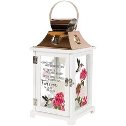 "Forever In Our Hearts" Lantern from Krupp Florist, your local Belleville flower shop