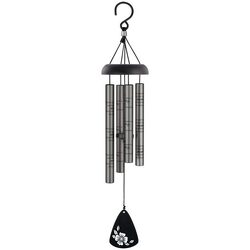 "Becomes A Memory" 21" Charcoal Sonnet Chime from Krupp Florist, your local Belleville flower shop