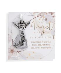 Silver Angel Ornament w/ Displayer from Krupp Florist, your local Belleville flower shop