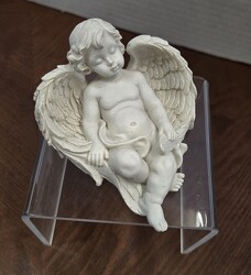 LAYING ANGEL from Krupp Florist, your local Belleville flower shop