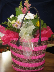 Purse Arrangement from Krupp Florist, your local Belleville flower shop