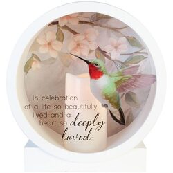 "Deeply Loved" Shadow Box Lantern from Krupp Florist, your local Belleville flower shop