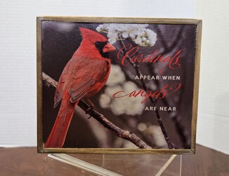CARDINALS APPEAR SIGN from Krupp Florist, your local Belleville flower shop