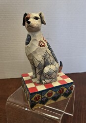Jim Shore Dog statue from Krupp Florist, your local Belleville flower shop