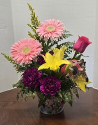 Wings of beauty from Krupp Florist, your local Belleville flower shop