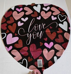 "Love you" Balloon from Krupp Florist, your local Belleville flower shop