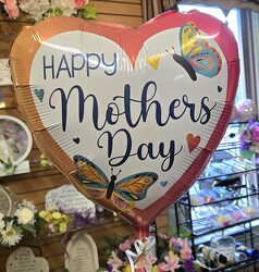 "Happy Mother's Day" balloon from Krupp Florist, your local Belleville flower shop