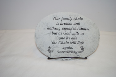 Our family chain is broken-small ss-120 from Krupp Florist, your local Belleville flower shop