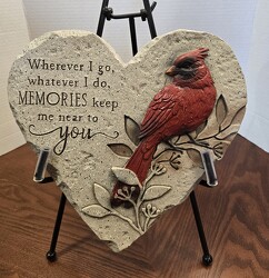 "WHEREVER I GO." STONE from Krupp Florist, your local Belleville flower shop