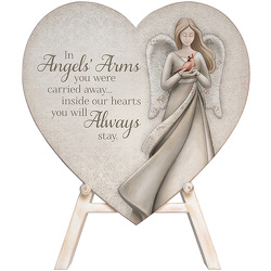 Angel's Arms comfort heart angel-17130 from Krupp Florist, your local Belleville flower shop