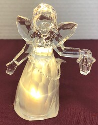 Lighted Angel  from Krupp Florist, your local Belleville flower shop