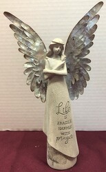 Life is fragile angel angel21-24 from Krupp Florist, your local Belleville flower shop