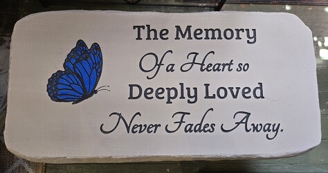 BUTTERFLY"A HEART SO DEEPLY LOVED" from Krupp Florist, your local Belleville flower shop