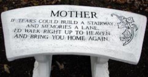 Mother Bench  from Krupp Florist, your local Belleville flower shop