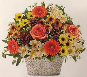 Loving Remembrance for Fall blm-191005 from Krupp Florist, your local Belleville flower shop