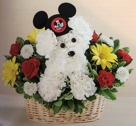 A-Dog-able Disney Mickey Mouse from Krupp Florist, your local Belleville flower shop