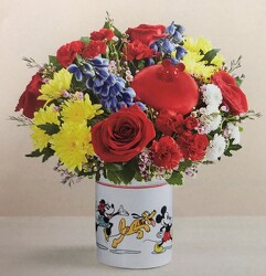 Disney Mickey Mouse & friends Cookie Jar-Bright from Krupp Florist, your local Belleville flower shop