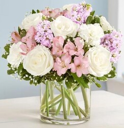 Elegant Blush Bouquet blm-191169 from Krupp Florist, your local Belleville flower shop
