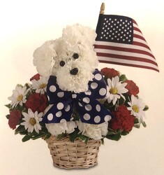 Yankee Doodle Doggie blm-91874 from Krupp Florist, your local Belleville flower shop