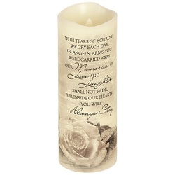 "Angels Arms" flicker candle-candle16f-4 from Krupp Florist, your local Belleville flower shop