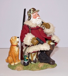 Duck hunting santa-ch15-46 from Krupp Florist, your local Belleville flower shop