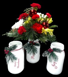 Fresh Christmas/Seasonal arrangement fresh-2316 from Krupp Florist, your local Belleville flower shop