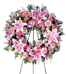 Loving Remembrance Wreath from Krupp Florist, your local Belleville flower shop
